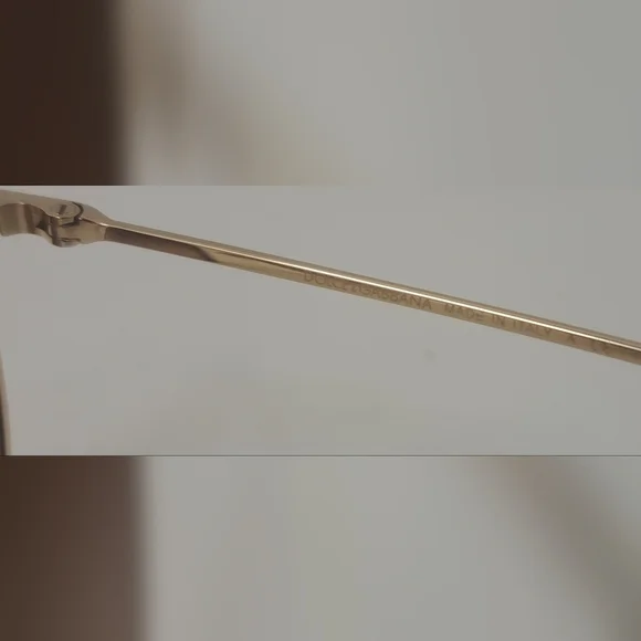 Dolce & Gabbana Sunglasses Butterfly Gold Gradient Brown DG2274 02/13 58-15-140 - Picture 5 of 16